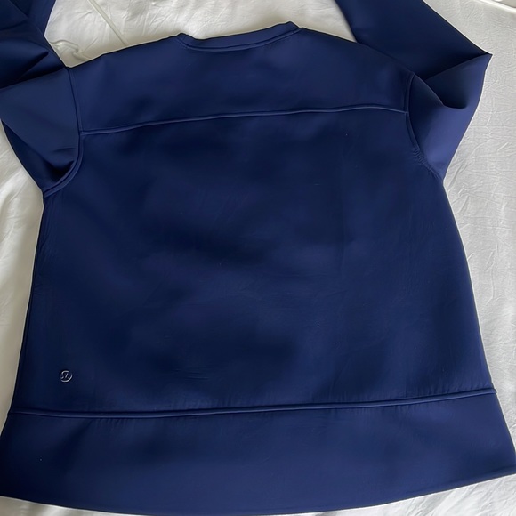Lululemon Embrace The Space Crew Hero Blue Sweater - Picture 5 of 8